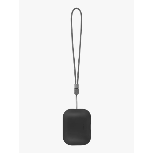 Uniq LINO Liquid silicone with handstrap для Airpods Pro 3, Charcoal Grey, Темно-серый