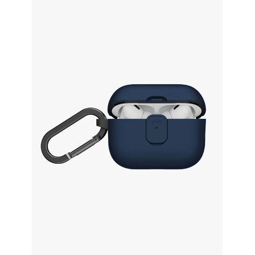 Uniq CLYDE Lock case для Airpods Pro 3, Royal Blue/Flint Grey, Синий/Серый