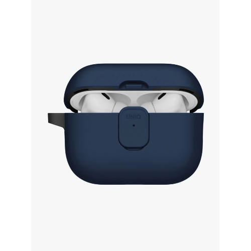 Uniq CLYDE Lock case для Airpods Pro 3, Royal Blue/Flint Grey, Синий/Серый