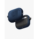 Чехол Uniq CLYDE Lock case для Airpods Pro 3, Royal Blue/Flint Grey, Синий/Серый