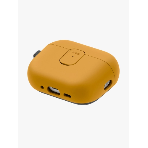 Uniq CLYDE Lock case для Airpods Pro 3, Racing Yellow/Dark Grey, Желтый/Серый