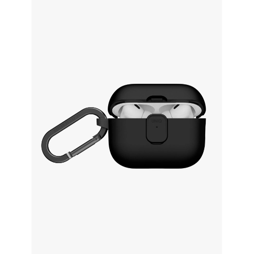 Uniq CLYDE Lock case для Airpods Pro 3, Black/Dark Grey, Черный/Серый