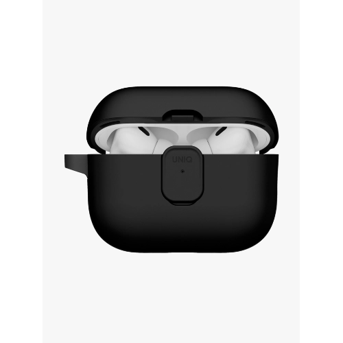 Uniq CLYDE Lock case для Airpods Pro 3, Black/Dark Grey, Черный/Серый