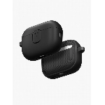 Чехол Uniq CLYDE Lock case для Airpods Pro 3, Black/Dark Grey, Черный/Серый
