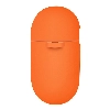 Uniq NEXO Liquid silicone +carabin +Sports ear hooks для Airpods 4, Volt Orange, Оранжевый