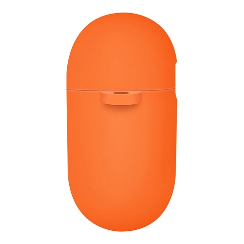 Uniq NEXO Liquid silicone +carabin +Sports ear hooks для Airpods 4, Volt Orange, Оранжевый