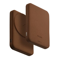 Внешний аккумулятор Uniq АКБ Lyden Lexa 5000W Magnetic wireless 15W USBC PD 20W, Caramel, Карамель