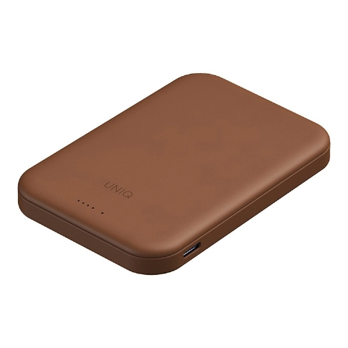 Uniq АКБ Lyden Lexa 5000W Magnetic wireless 15W USBC PD 20W, Caramel, Карамель