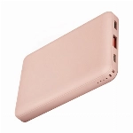 Внешний аккумулятор Uniq АКБ Fuele Mini 8000 LiPol USBC PD18W +USB QC3.0, Pink, Розовый