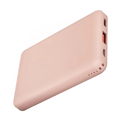 Внешний аккумулятор Uniq АКБ Fuele Mini 8000 LiPol USBC PD18W +USB QC3.0, Pink, Розовый