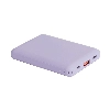 Uniq АКБ Fuele Mini 8000 LiPol USBC PD18W +USB QC3.0, Lavender, Лавандовый