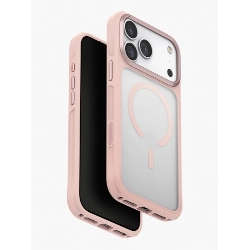 Чехол Uniq Veren для iPhone 17 Pro Max, Pink Haze, Розовый
