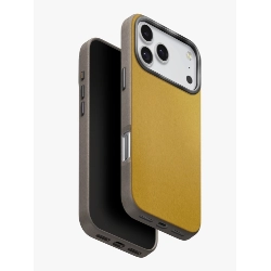 Чехол Uniq Lyden DS для iPhone 17 Pro Max, Canary Yellow/Flint Grey, Желтый/Серый 