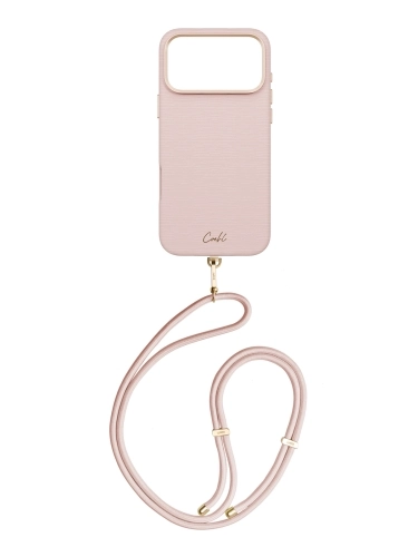 Uniq COEHL Strap series Mirelle для iPhone 17 Pro Max, Shell Pink, Розовый