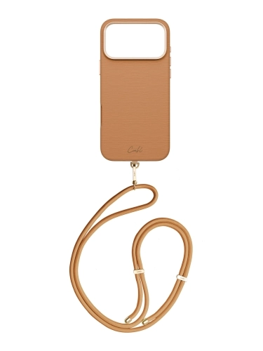 Uniq COEHL Strap series Mirelle для iPhone 17 Pro Max, Pecan Brown, Коричневый 