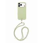Чехол Uniq COEHL Strap series Mirelle для iPhone 17 Pro Max, Lint Green, Зеленый