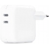 Apple Power Adapter 35W Dual USBC Port, MNWM3, белый 