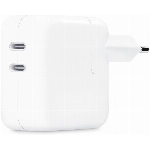 Адаптер питания Apple Power Adapter 35W Dual USBC Port, MNWM3, белый 