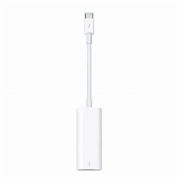 Переходник Apple Thunderbolt 3 (USBC) to Thunderbolt 2, MYH93/MMEL2, белый