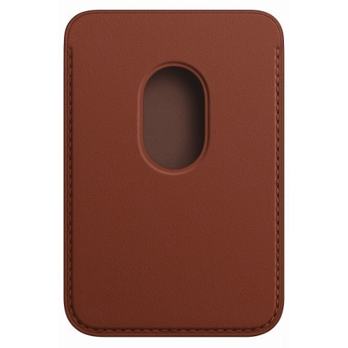 Apple Leather Wallet (MPPX3), Umber, коричневый