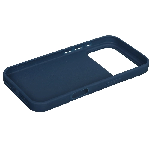 Apple iPhone 17 Pro Silicone Case, Blue, синий