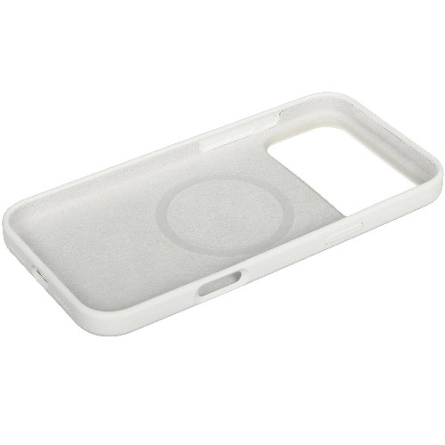 Apple iPhone 17 Pro Max Silicone Case, White, белый
