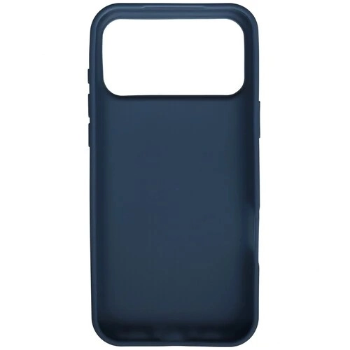 Apple iPhone 17 Pro Max Silicone Case, Blue, синий
