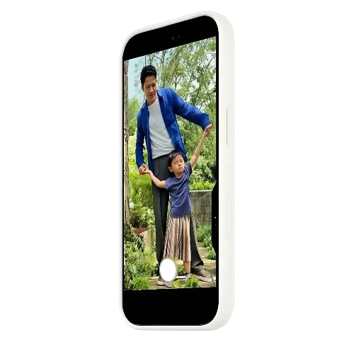 Apple iPhone 17 Silicone Case, White, белый