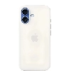 Apple iPhone 17 Silicone Case, White, белый