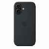 Apple iPhone 17 Silicone Case, Black, черный