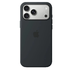 Чехол Apple iPhone 17 Pro Max Silicone Case (MGFR4), Black, черный
