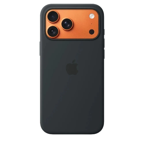 Apple iPhone 17 Pro Silicone Case (MGFK4), Black, черный