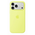 Чехол Apple iPhone 17 Pro Silicone Case (MGFF4), Neon Yellow, желтый неон 