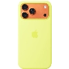 Apple iPhone 17 Pro Silicone Case (MGFF4), Neon Yellow, желтый неон  