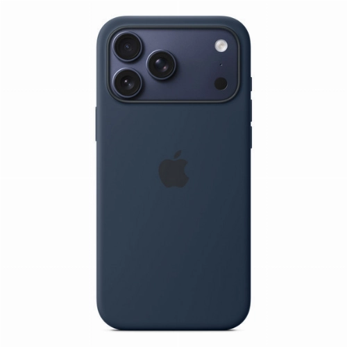 Apple iPhone 17 Pro Max Silicone Case (MGFP4), Midnight, темно-синий