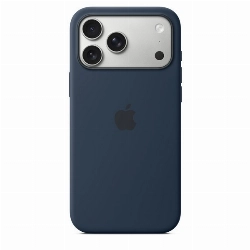 Чехол Apple iPhone 17 Pro Max Silicone Case (MGFP4), Midnight, темно-синий