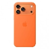 Apple iPhone 17 Pro Silicone Case (MGFE4), Orange, оранжевый