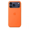 Apple iPhone 17 Pro Silicone Case (MGFE4), Orange, оранжевый