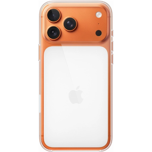 Apple iPhone 17 Pro Silicone Case (MGFT4), Clear, прозрачный