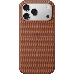 Чехол Apple iPhone 17 Pro TechWoven (MGF64), Sienna, коричневый