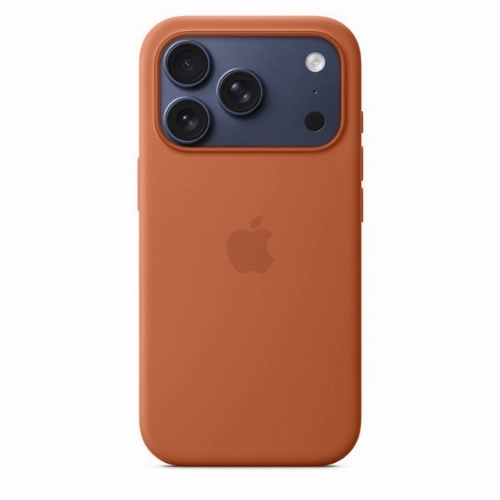 Apple iPhone 17 Pro Silicone Case (MGFJ4), Terra Cotta, терракотовый