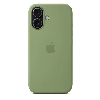Apple iPhone 17 Silicone Case (MGEX4), Light Moss, зеленый