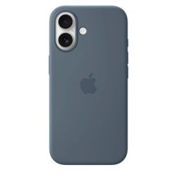 Чехол Apple iPhone 17 Silicone Case (MGEW4), Anchor Blue, синий