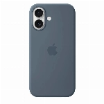 Чехол Apple iPhone 17 Silicone Case (MGEW4), Anchor Blue, синий