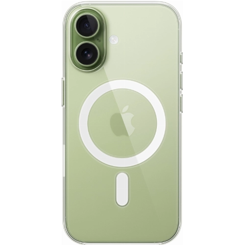 Apple iPhone 17 Silicone Case (MGF24), Clear, прозрачный 