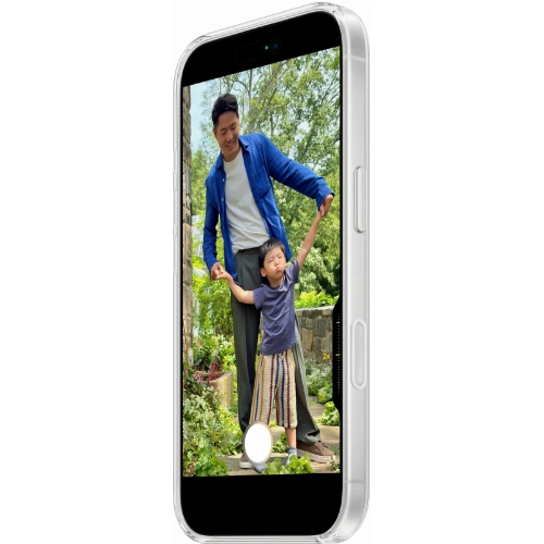 Apple iPhone 17 Silicone Case (MGF24), Clear, прозрачный 