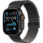 Apple Watch Ultra 2 2024 49mm Black Titanium Case with Black Titanium Milanese Loop S