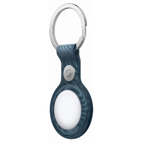 Apple AirTag FineWoven Key Ring (MT2K3), Pacific Blue