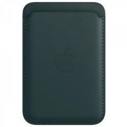 Чехол-бумажник Apple Leather Wallet (MPPT3), Forest Green, зеленый 