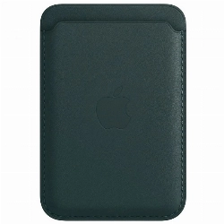 Чехол-бумажник Apple Leather Wallet (MPPT3), Forest Green, зеленый 